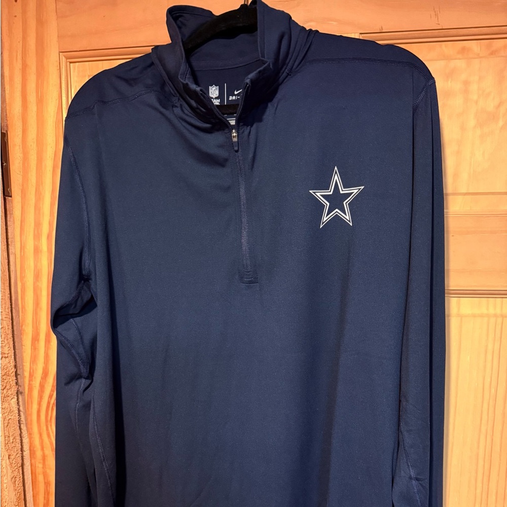 NWOT Men’s Dallas Cowboys 1/4 zip pullover